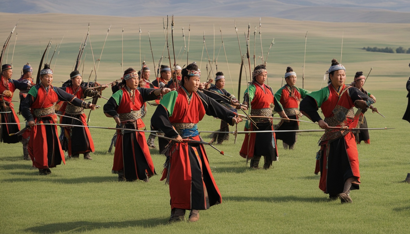 Mongol Treasures 2 Archery Competition slot